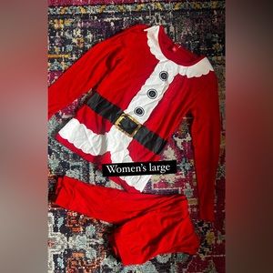 Target women’s large Santa pjs